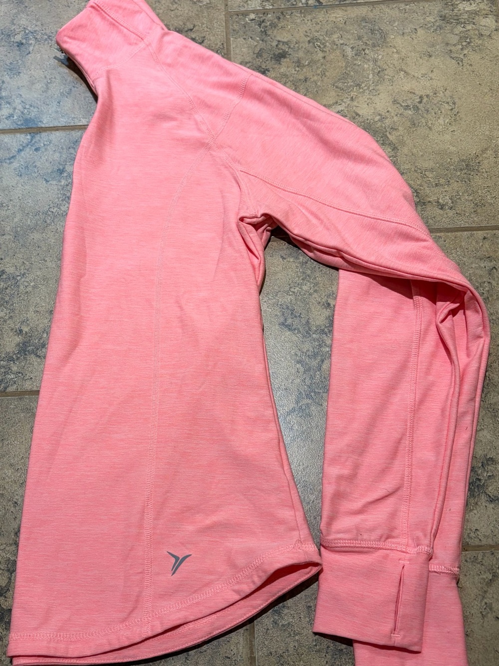 Old Navy Coral Quarter-Zip Active Pullover, women’s size M